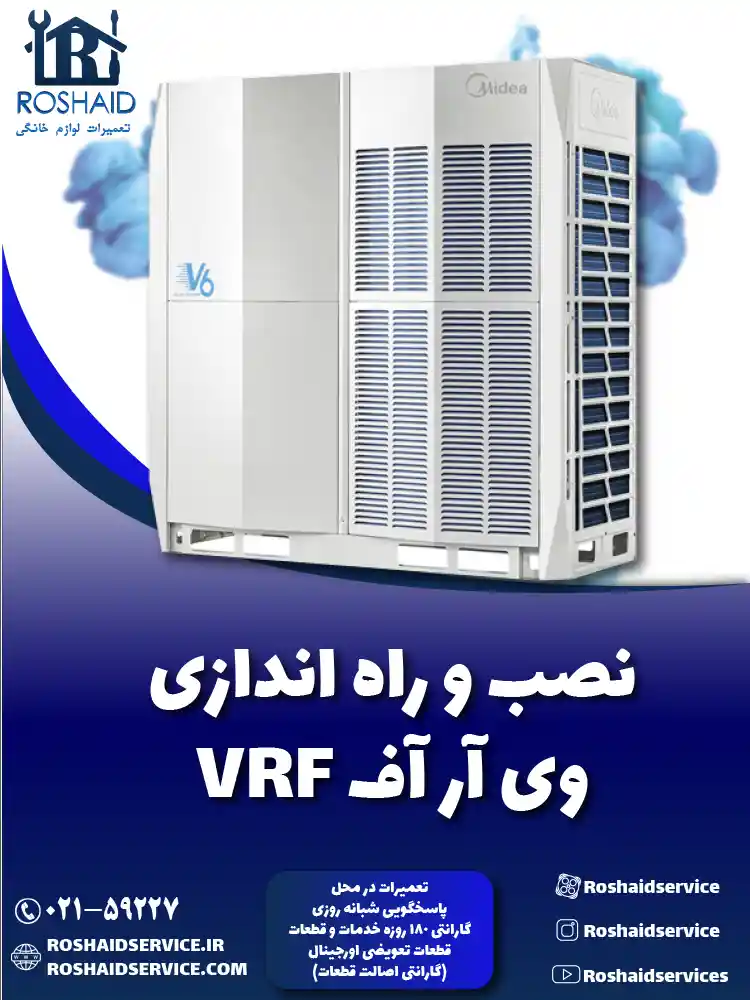 نصب و راه اندازی وی آر اف VRF